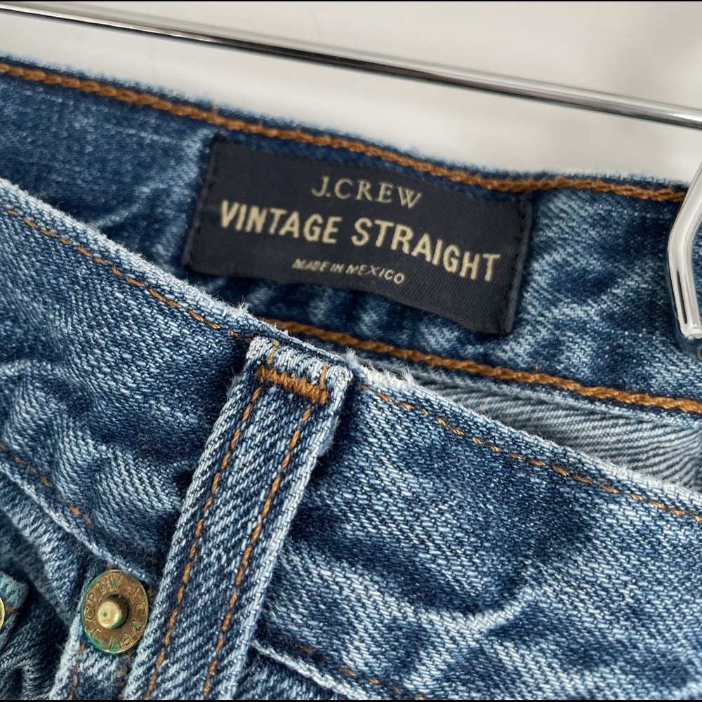 J. Crew Vintage Straight Jeans 29 regular - Picture 4 of 7